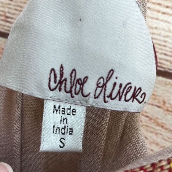 ANTHROPOLOGIE CHLOE OLIVER EMBROIDERED DRESS‎ - Picture 5 of 8